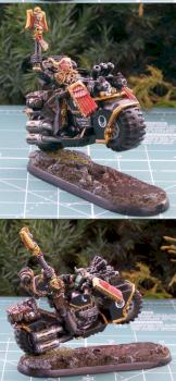 Chaplain on Bike by Ajon