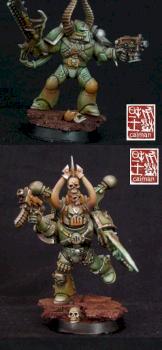 Space marine de la peste by caiman