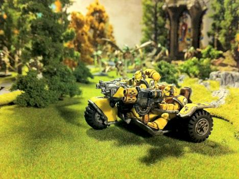 Imperial Fists: Attack Bike by Wagner