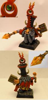 Chaos Dwarf Sorcerer (converted) by Lifer