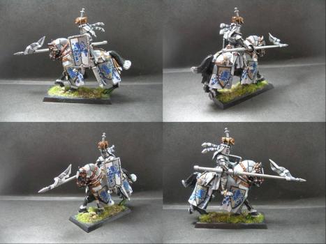 Warhammer Bretonnian Knight of Terror Tarantula by tinman755