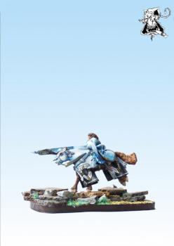 Bretonnian Standard Bearer by Black Gobbo