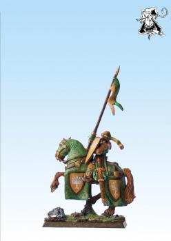 Bretonnian Standard Bearer by Black Gobbo