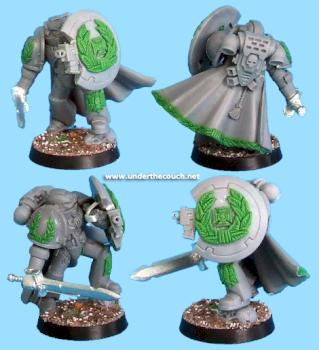Space Marine Company Champion Conversion by insaniak
