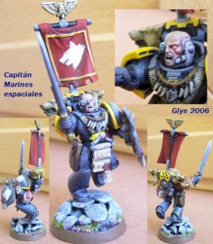 Capitán marines espaciales by giye