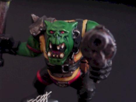 first ork, "give us your lunch money". by Paintatron1000