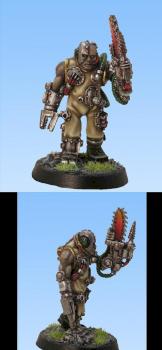 Space Marine Servitor by Toberoth
