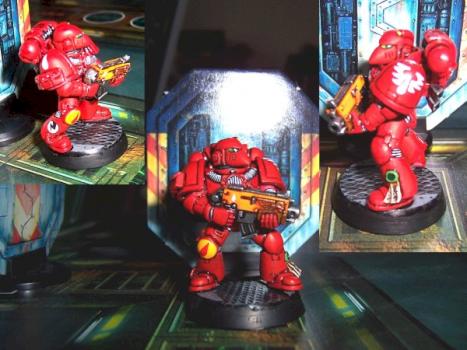 Space Marine Tactique Blood Angel by Yorik Feldger