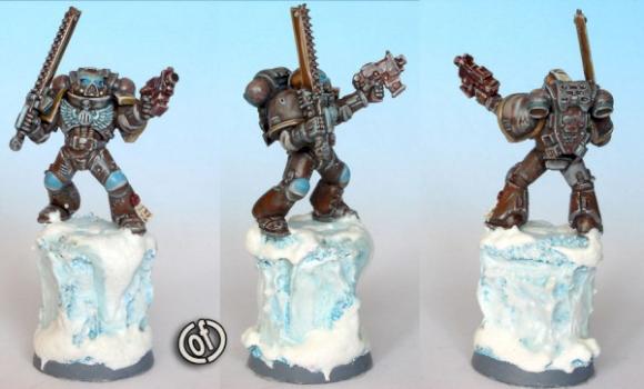 Warhammer 40K SM Space Marine by DiaConUparty