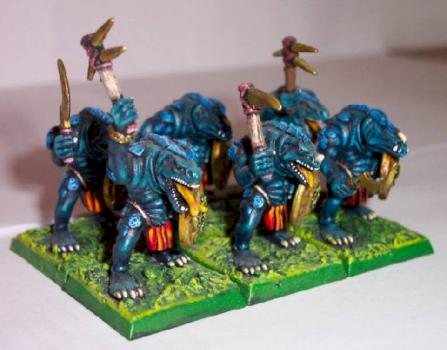 Saurus Warriors by www.Feenwald.net