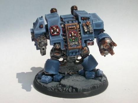Space Marine Dreadnought by DragonMRU