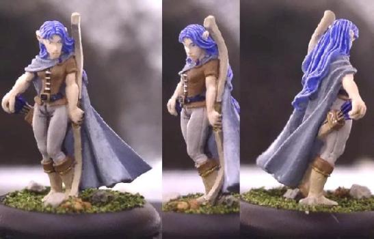 Melia the Archer by AzureWolf