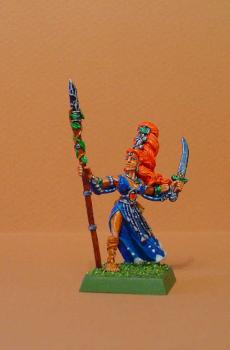 Magicienne Elfe Sylvain by Crad le barbare
