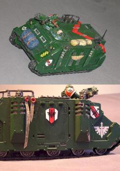 Mk II Rhino, command vehicle for my DA by Paul Blue