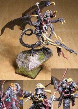 Dark Elves Dragon (Conversion) by franz76