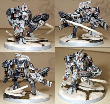 Tau Battlesuit - Shas'O R'Myr Conversion by Ap0k