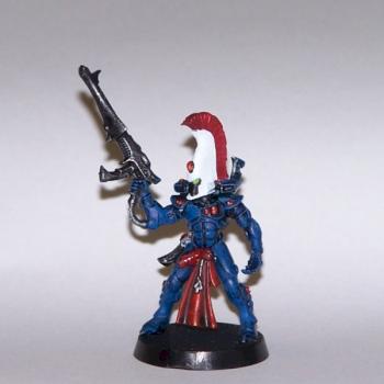Eldar Dire Avenger by SwiftnessOfFear