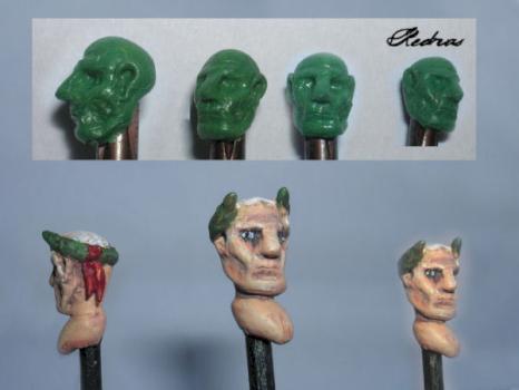 Second sculp:  Roman Emperor by rednas15