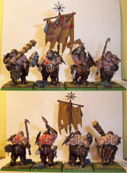 Chaos Ogres by Muschroom