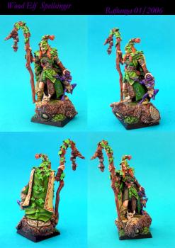Woodelf spellsinger by phael_minis