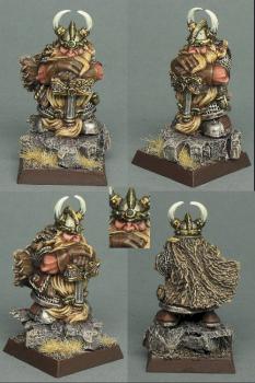 Dwarf Lord with great weapon (horned helm) by GriffinPainting