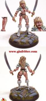 Ke'Ra, Elven Blade Mistress by ginfritter