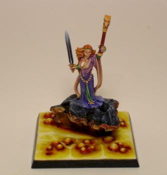 bretonnian sorceress by Simona