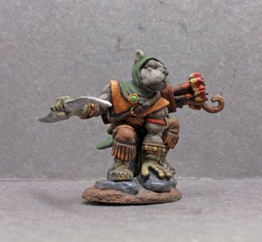 Dark Sword Pitbull Ranger with Double Blade sword by superbug983