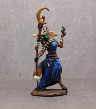 Dark SWord Female Kitsune Mage by superbug983