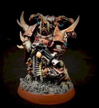 Plague Marine with Bolter by CriticalStatePatient