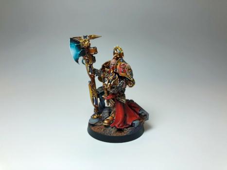 Legio Custodes Tribune Ixion Hale by TheBirdsAreBlack