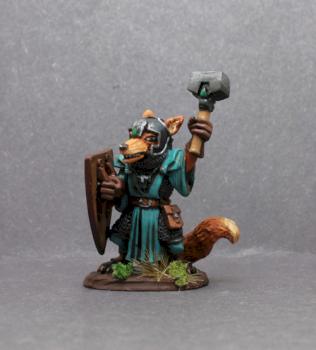 Dark Sword Fox Cleric by superbug983