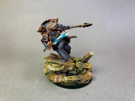Space Wolves Leman Russ by TheBirdsAreBlack