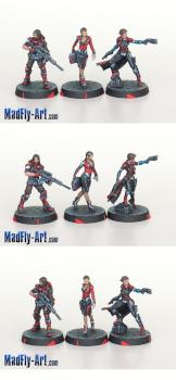 Dire Foes 9: Datacash by MadFlyArtStudio