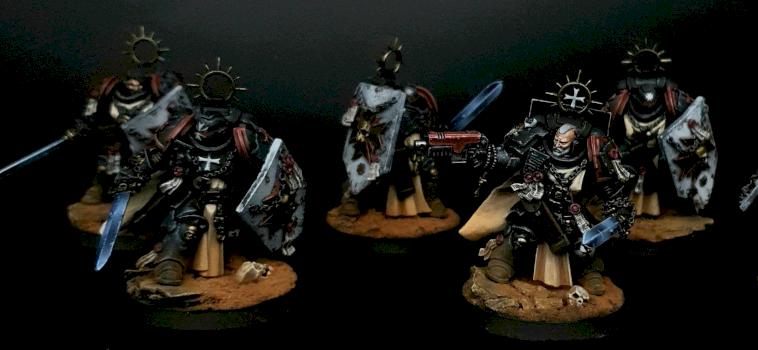 Black Templars Bladeguard by Dead_Man_Paints