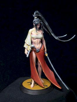 Samurai Woman by cyberbum