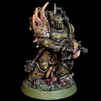 Death Guard Chaos Marine by mr nobody116