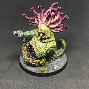 BEAST OF NURGLE PAINTED MAGGOTKIN OF NURGLE  WARHAMMER by juanlurockerman