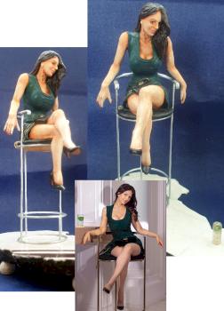Denise Milani Green Instagram Dress by arnolbre