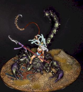 Sereqet (riding Zahra) by Arena Rex by Budojiji