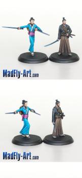 Wandering Samurai Hero Pack by MadFlyArtStudio