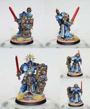 Indomitus Ultramarine Captain by random.painting