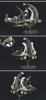 Necron catacomb command barge by Shi Vral