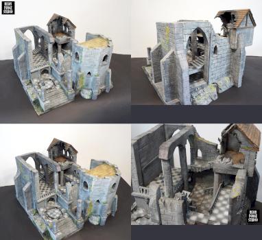 Age of Sigmar / WFB Terrain Piece - Castle by NeonForgeStudio