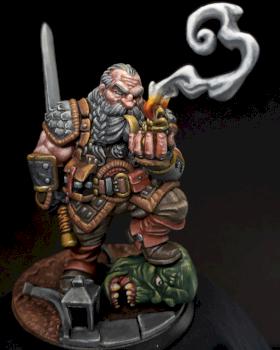 Dwarf Witcher by cyberbum