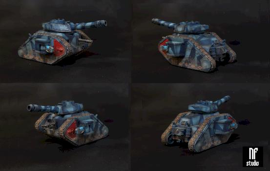 Leman Russ Tank by NeonForgeStudio