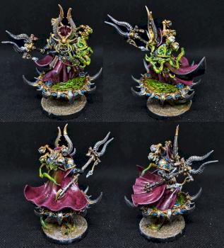 Ahriman on a Disc of Tzeentch by Smutny Klaun
