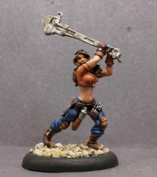Bombshell Female Mechanic Warrior by superbug983