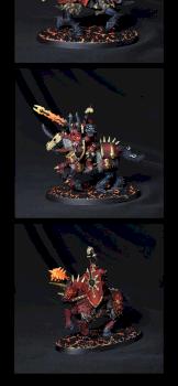 Warhammer Age of Sigmar Chaos Knights by Lizielim