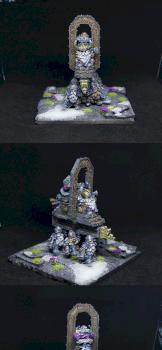 Dwarf Throne by Mom Miniatures by UnStoPPabLe